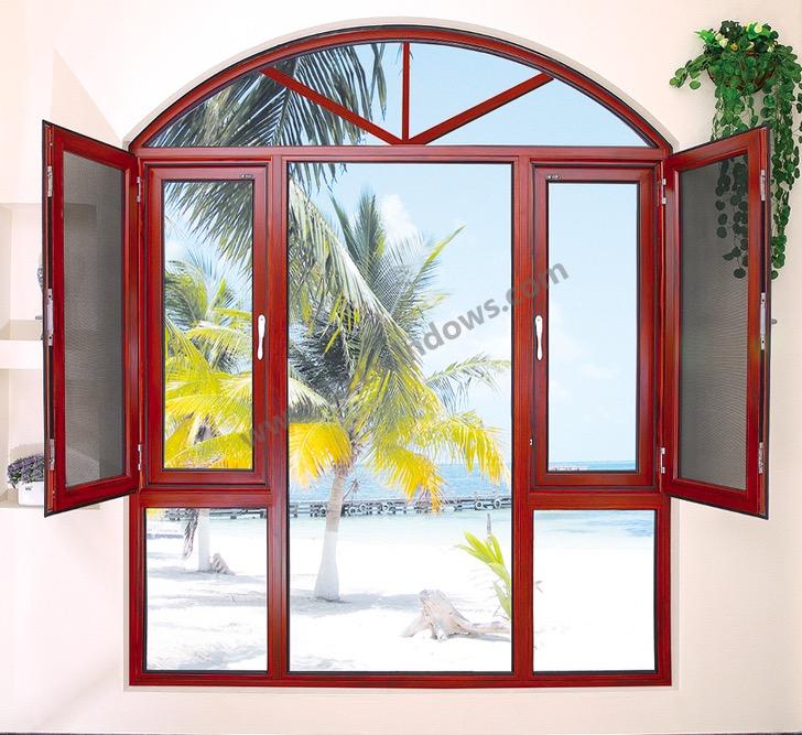 Aluminium Arch Top Window